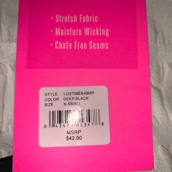 Juicy NWT 3/4 Capri black tight size XS - Picture 8 of 10